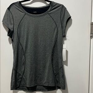 Women's Gray Athletic Top